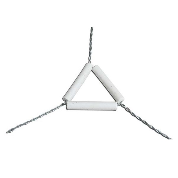 TRIANGULO DE PORCELANA 4CM