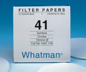 PAPEL FILTRO No.41 DE 18.5CM CON 100.