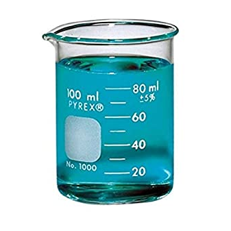 VASO GRADUADO VIDRIO 100ML
