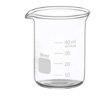 VASO GRADUADO VIDRIO 50ML