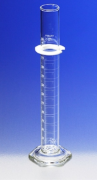 PROBETA VIDRIO 10ML LINEA BLANCA CON PICO