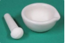 MORTERO PORCELANA 80MM 60ML CON PISTILO
