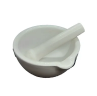 MORTERO DE 135ML PORCELANA CON MANO