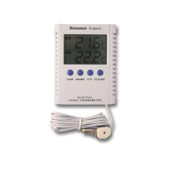 TERMOMETRO ELECTRONICO MAX-MIN PARA INT Y EXT