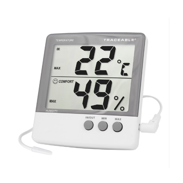 MEDIDOR JUMBO TEMPERATURA Y HUMEDAD CERTIFICADO 