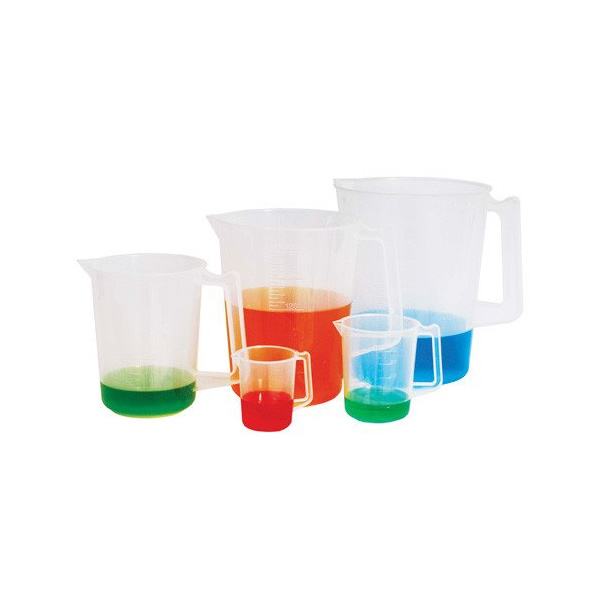 JARRA GRADUADA PLASTICO PP 5LT