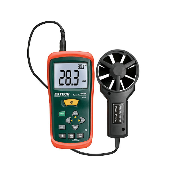TERMOANEMOMETRO EN CFM/CMM MINI