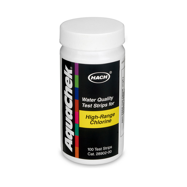 TEST STRIP FREE CHLORINE HR 0-600 MG/L