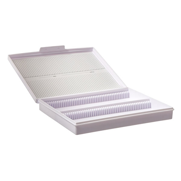 CAJA PORTAOBJETOS PP PARA 100 BLANCA