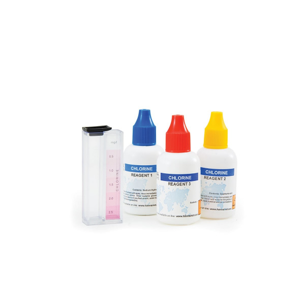 KIT CLORO TOTAL (CUBO 0-2.5MG/L)