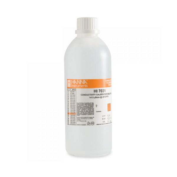 SOLUCIÓN CONDUCTIVIDAD 1413US,500ML CERT