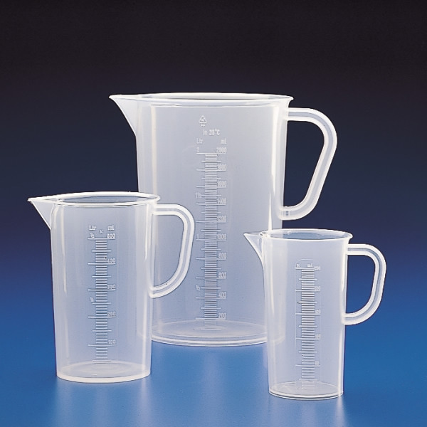 JARRA GRADUADA PLASTICO PP 1LT FORMA ALTA