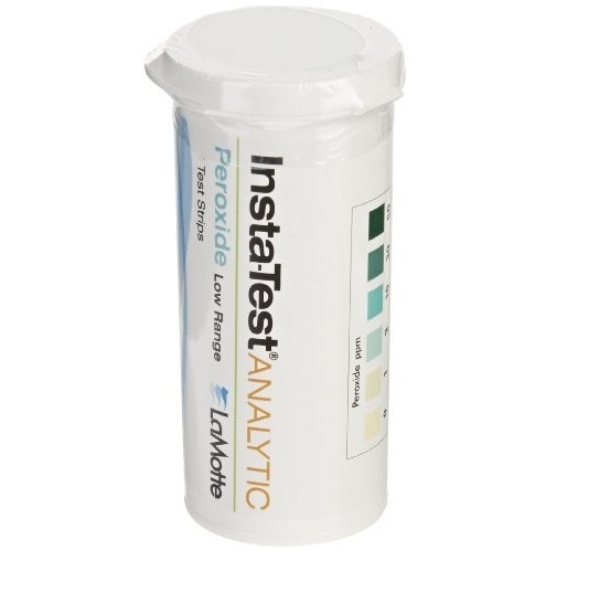 TIRAS PEROXIDO HIDROGENO 0-50PPM CON 25