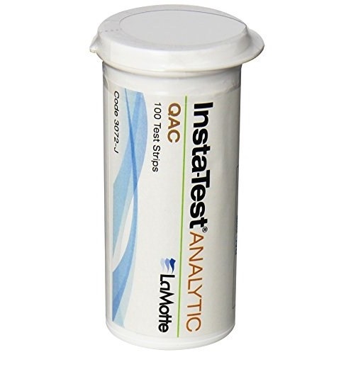 TIRAS REACTIVAS QAC 0-500PPM CON 50