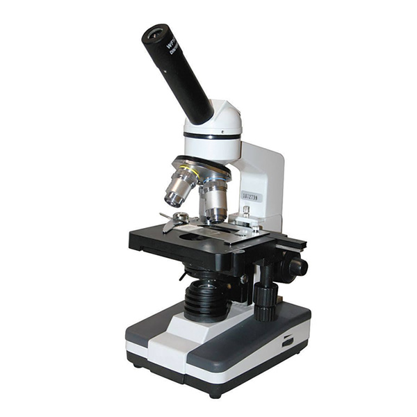 MICROSCOPIO MONOCULAR 4-10-40-100X LED