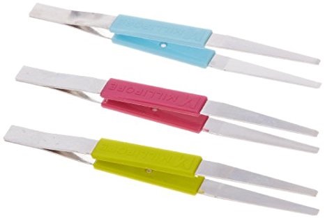 PINZA PARA MEMBRANA BORDE PLANO INOXIDABLE CON 3