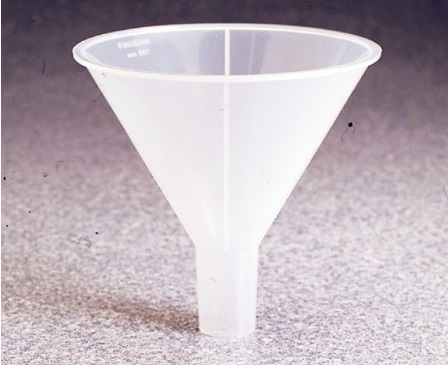 EMBUDO PLASTICO PP PARA POLVO 150MM