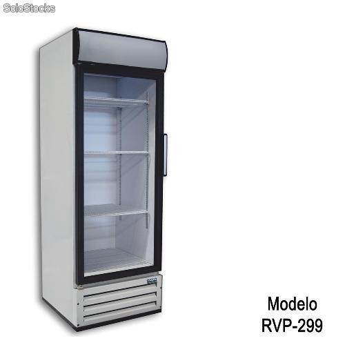 REFRIGERADOR VERTICAL UNA PUERTA CRISTAL