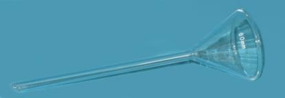 EMBUDO VIDRIO TALLO LARGO 75MM