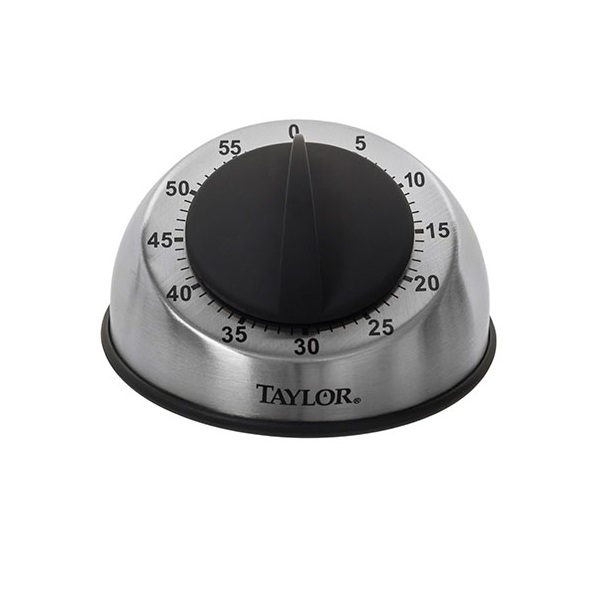 CRONOMETRO ANALOGO 60MIN ACERO INOX