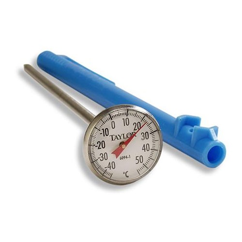 TERMOMETRO BIMETAL -40/50°C CAR1" VASTAGO 5"