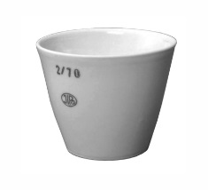 CRISOL PORCELANA 30X25MM 10ML